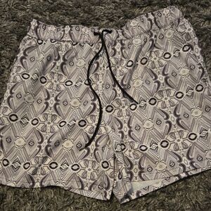 Reel Legends Geometric Swim Trunks